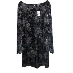 NEW The Limited Collection Graceful Flower Velvet Dress Size XL Special Occasion